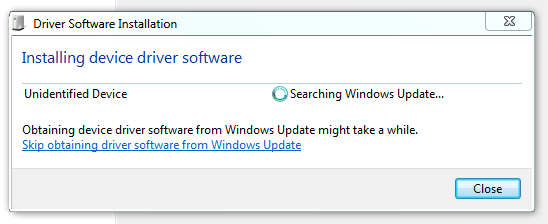 Windows Update for mouse